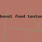 boost food testosterone